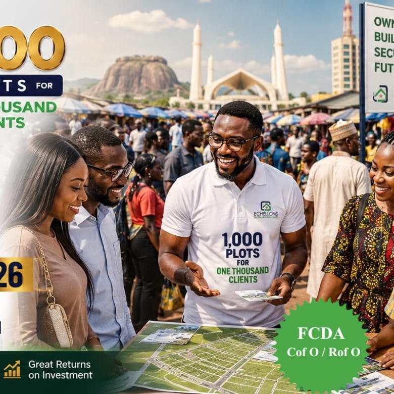 Abuja, Get Ready: 1,000 Plots For One Thousand Clients Is Coming To You